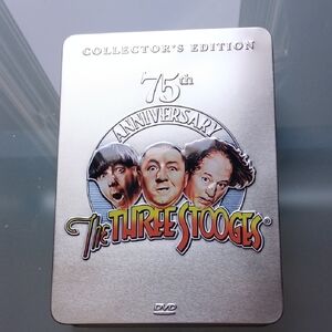 The Three Stooges 75th Anniversary Collector's Edition SteelBook - Silver